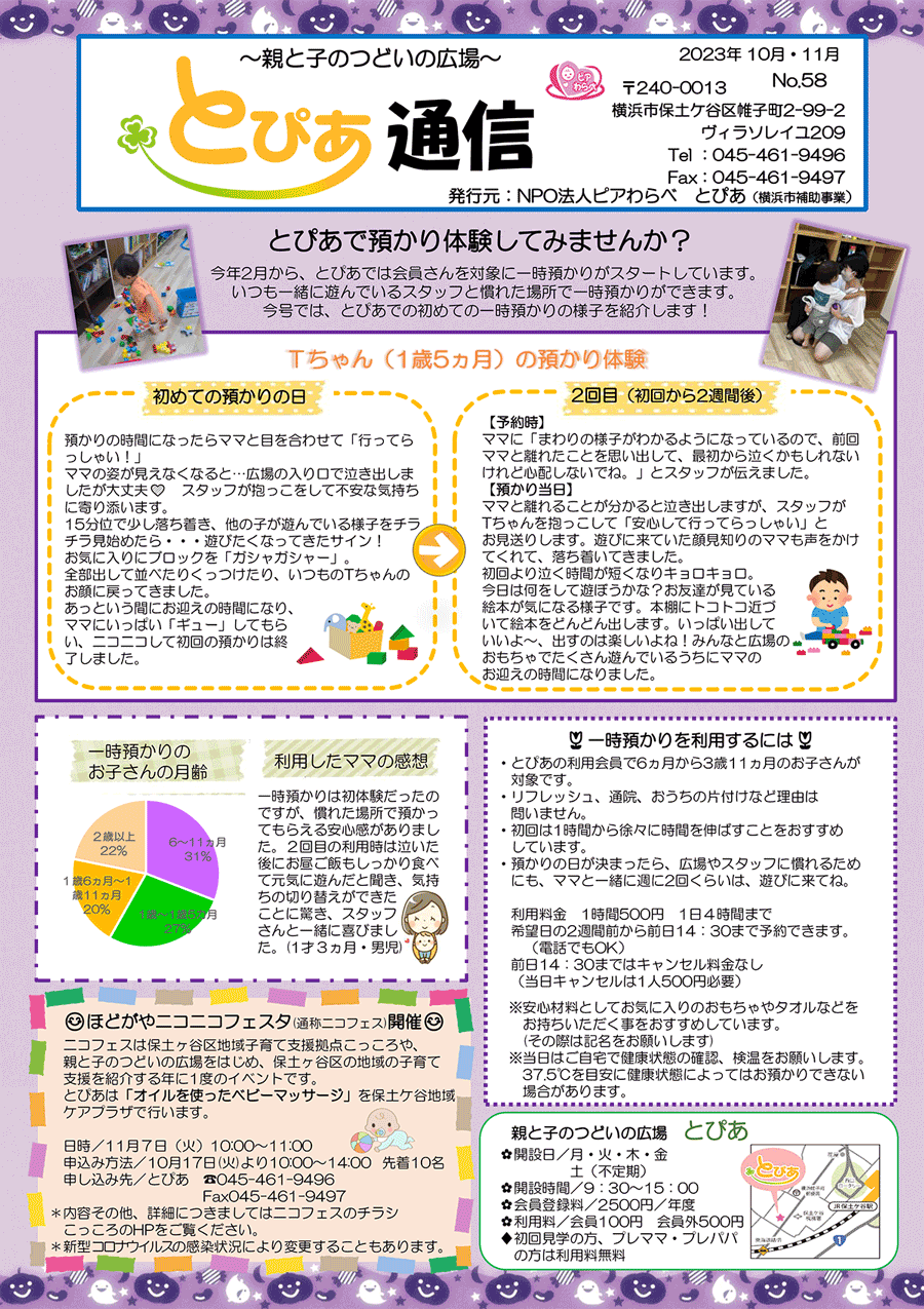 とぴあ通信・表面